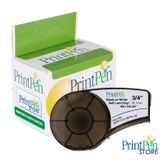 PRINTPEN BRADY M21-750-427 KABLO ETIKETI BEYAZ ÜZERI SIYAH Chipsiz (19,1mm x 4,27m) Etiket