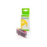 PrintPen Canon CLI-521 - 1 Takım (Sarı + Mavi + Kırmızı + Siyah) Muadil Kartuş - BK Dye - Siyah