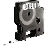 Printpen Dymo D1 Serisi Beyaz Etikete Siyah 45013 12Mmx7M Şerit, Renkli