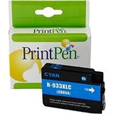 PrintPen Hp 933XL (CN054AN) Cyan Yüksek Kapasite (17, 0ml.) Mavi Muadil Kartuş