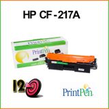 Printpen HP CF217A M102 M130 M132 Çipli Muadil Toner