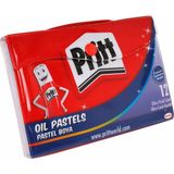 Pritt 12 Renk Çantalı Pastel Boya 1 Adet Çocuklar İçin Parlak ve Canlı Renkler