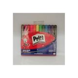 Pritt 12'li Jumbo Keçeli Kalem Seti, Silinebilir, Renkli