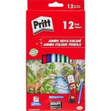 Pritt 12'li Jumbo Kuru Boya Kalemi