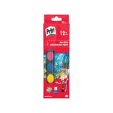 Pritt 12'li Küçük Suluboya Boyalar Renk Seçenekleriyle Çocuklar İçin Eğlenceli