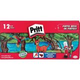 Pritt 12'li Pastel Boya Çok Renkli Karton Kutu ile Yaratıcılığınızı Keşfedin