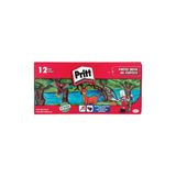 Pritt 12'li Pastel Boya Renkli Seti ile Tutacak ve Kalem Traş
