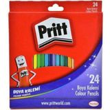Pritt 24lü Tam Boy Kuru Boya Karton Kutulu