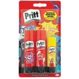 Prıtt 2x22 gr Küçük Kahramanlar Stıck Yapıştırıcı ve 1x20 gr Simli Stick Yapıştırıcı