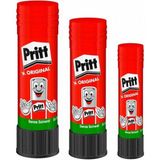 Pritt 43GR-22GR-11GR Büyük-Orta-Küçük Boy Stick Yapıştırıcı ( Toplam 3 Adet) - Beyaz
