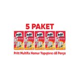 Pritt 5 Paket Multifix Hamur Yapıştırıcı 65 Parça Patafix Hamur Yapıştırıcı