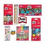 Pritt Boya Seti 12 li Kuru - Sulu - Pastel - Keçeli Kurşun Kalem Set