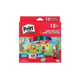 Pritt Kırtasiye ve Oyuncak Dünyası Pritt Jumbo Mum Boya 12 Renk