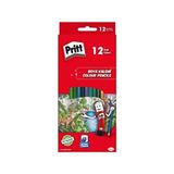Pritt Kuru Boya Kalemi 12 Parça Çok Renkli Uzun Boya Kalemleri Yaratıcılığı Geliştirir