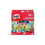 Pritt Pastel Boya Jumbo Üçgen Silinebilir 12 Renk TYBZES66RY1J7L8A54