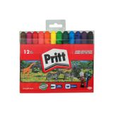 Pritt PRİTT KEÇELİ BOYA KALEMİ JUMBO 12Lİ