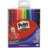 Pritt Renkli Keçeli Kalem 12'li Set, Çeşitli Renkler ile Yaratıcılığınızı Geliştirin