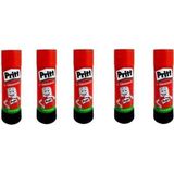 Pritt Stick 5'li Yapıştırıcı 43 gr Kırmızı Renkli Kullanım İçin Pratik Ölçüler