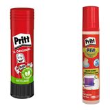 Pritt Yapıştırıcı Seti 22G Stick Yapıştırıcı +55ML Sıvı Yapıştırıcı - Kırmızı