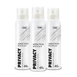 Privacy 3x150 ml Woman Addiction Kadın Deodorant