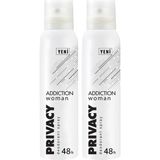 Privacy Addiction 2x150 ml Kadın Deodorant