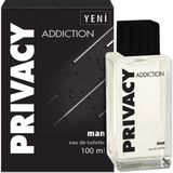 Privacy Erkek EDT Parfüm 100 ml Aromatik Odunsu Turunçgil Koku ile Cinsiyet: Erkek