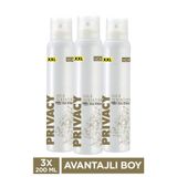 Privacy Gold Women Kadın Deodorant 3X200 ml