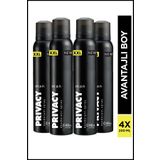 Privacy Man Erkek Deodorant 4x200 Ml