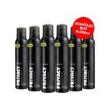 Privacy Man Erkek Sprey Deodorant 6x200 Ml
