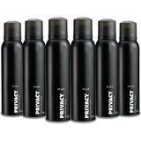 Privacy Men Erkek Deodorant 6X150ML - 900 ml