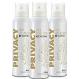 Privacy Woman Gold Sensation Kadın Deodorant Sprey 3 x 150 ML