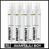 Privacy Woman Kadın Deodorant 4X200 ml - 800 ml