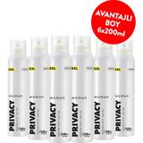 Privacy Woman Kadın Deodorant 6x200 Ml