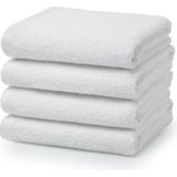 Private 2 Adet Banyo Otel Havlusu %100 Pamuk 1. Kalite 500 Gram 70×140 cm - 70 x 140 cm - Beyaz