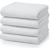 Private 48 Adet Banyo Otel Havlusu %100 Pamuk 1. Kalite 500 Gram 70×140 cm - 70 x 140 cm - Beyaz
