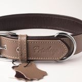 Privilege Flotter Hakiki Deri Köpek Boyun Tasması L Toprak Rengi Kahverengi 3X47-56 cm