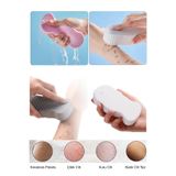 Privo Beyaz Renk Sihirli Banyo Vücut Süngeri Ölü Deri Sökücü Peeling ve Masaj Duş Süngeri