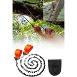 Privo Mini Kamp Cep Testeresi – Taşınabilir Zincir El Testeresi, Outdoor ve Kamp Için Çok Fonksiyonlu - 1 Adet