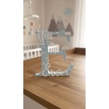 Privora Kişiye Özel İsimli 3D Harf Dekoru Bebek Çocuk Odası Kapı/Duvar Süsü - Doğum Hediyesi İsimlik-EREN