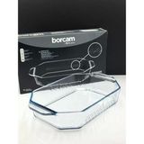 Prizma Borcam Fırın Tepsisi 36X21 Cm, 2750 Cc, Dayanıklı ve Şık Tasarım - Altın - Seçenek 1
