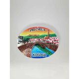 Prizren ( Kosova) Polyester Kabartmalı Magnet 7X5,5 Cm Şehir Magneti Dekoratif Hediyelik Buzdolabı Süsü (Kod:1864)