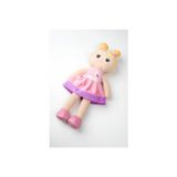 Prlk toys Peluş Kelebek Bebek Oyuncak Mor Etekli Oyun ve Uyku Arkadaşı 45 cm