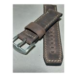 PRM 24 mm Fossil eskitme Crazy Horse deri saat kordonu