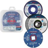 Pro 125 Mm X-Lock Kesme Ve Flap Zımpara Set, 5Li