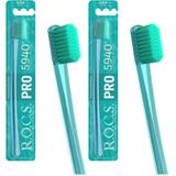 Pro 5940 Fırça Kılı İçeren Ultra Yumuşak Diş Fırçası - Yeşil 4607152730524 (2 paketi)