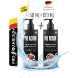 Pro Action Kayganlaştırıci Jel 2'li Strawberry 150ml x2 adet -Çilek Premium Quality