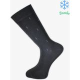 Pro Akorda Bamboo Kışlık Soket Rahat Erkek 12'li Çorap - 41 - 44 - Siyah