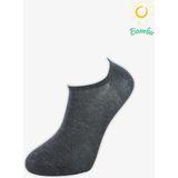 Pro Alfa Bamboo Sneakers Yazlık Pamuklu Rahat Erkek Çorabı 12'li - 41 - 44 - Siyah
