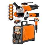 Pro Alman 200 Amper Profesyonel Dijital Gostergeli Invertor Kaynak Makinesi + Avuc Taslama Hediyeli