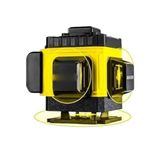 Pro Alman Kaucuk 360° 12 Köşe Otomatik Hizalamalı Çizgili Lazer Metre .